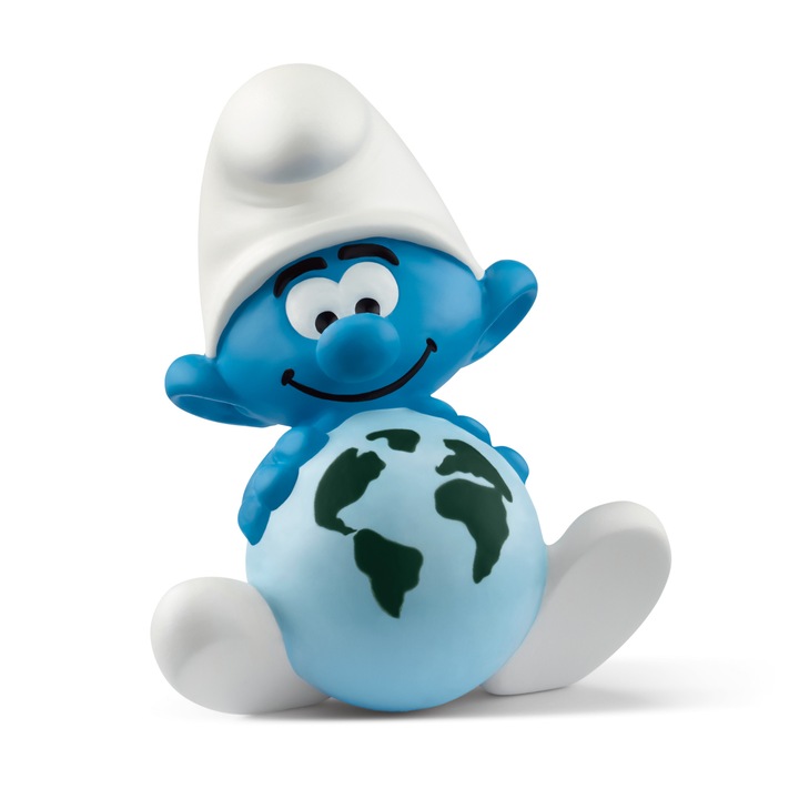 Фигурка Schleich, The Smurfs, ЕКО смърф