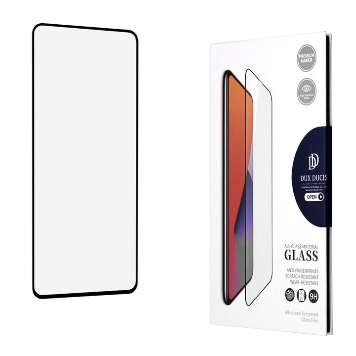 Folie de protectie pentru Google Pixel 8 Pro, Tempered Glass, L480, Black