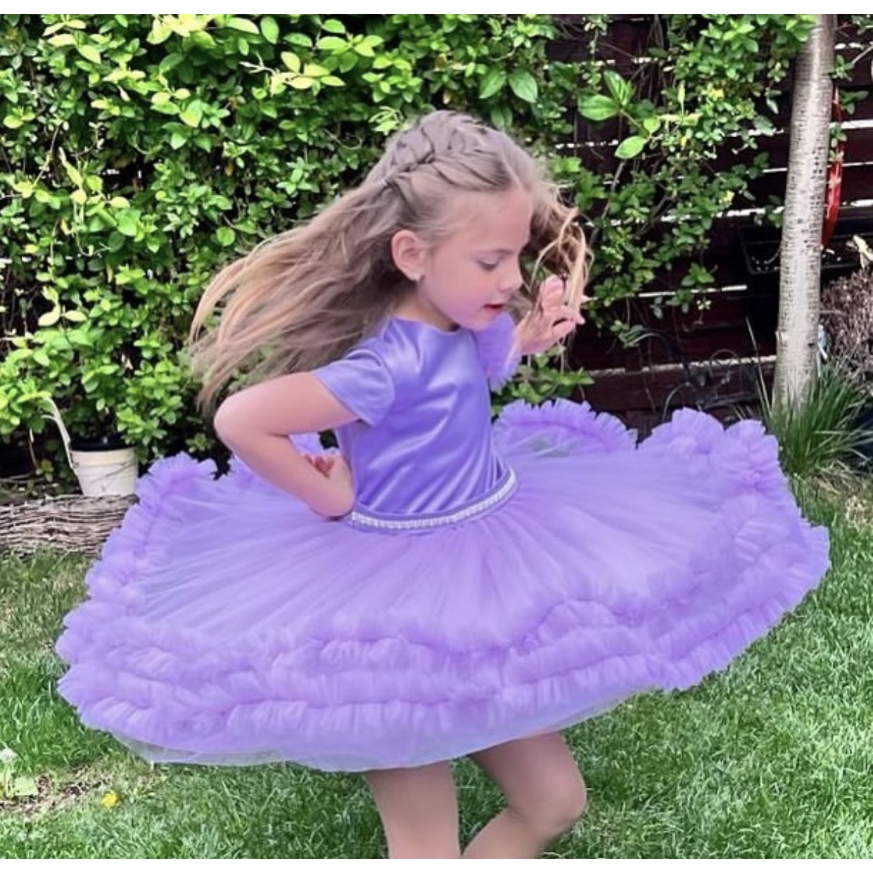 Rochita ocazie fetite Lempika Kids Sofia 3-4ani 104cm - eMAG.ro