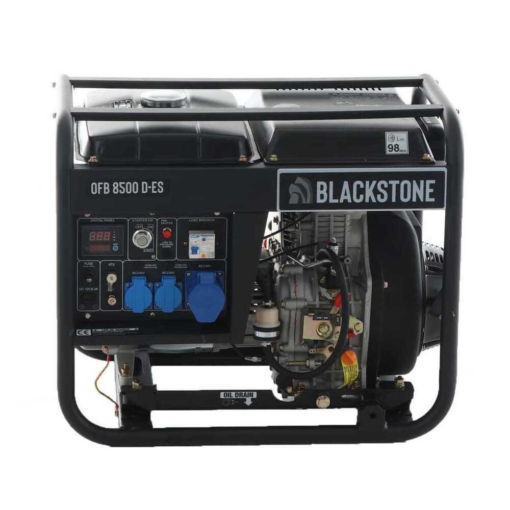 Generador eléctrico Diesel FULLPOWER Blackstone SGB 8500 D-ES