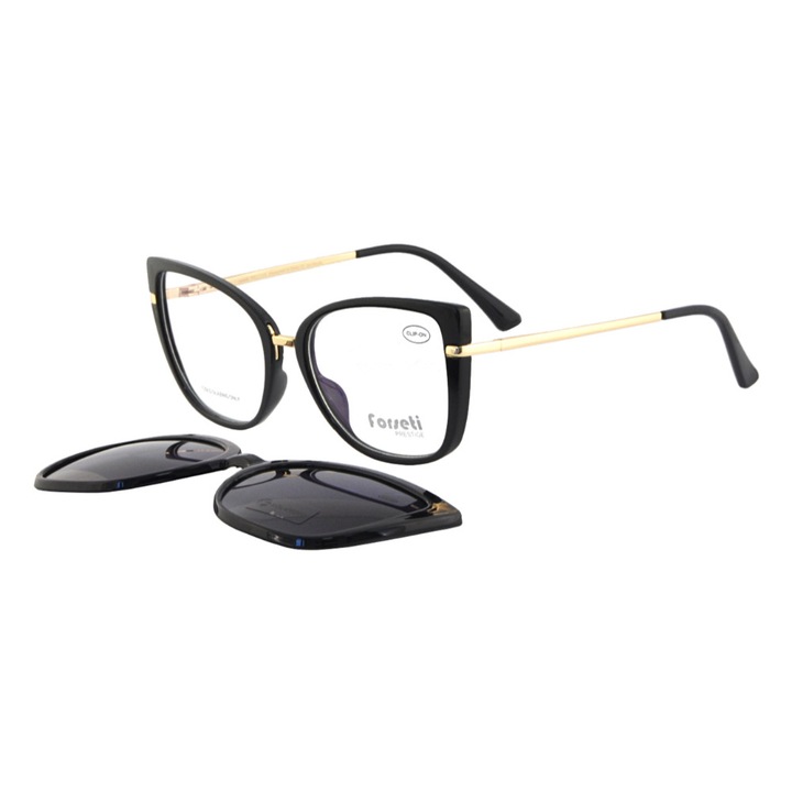 Дамска рамка за очила с щипка FORSETI 6039J-1 C1