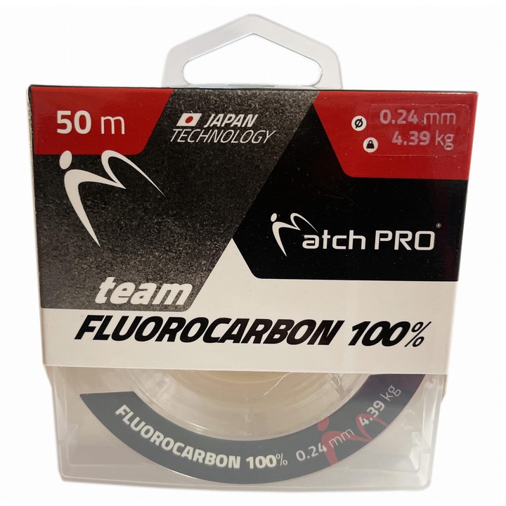 Matchpro Fishing Fluorocarbon zsinór, 50 m 0,24 mm