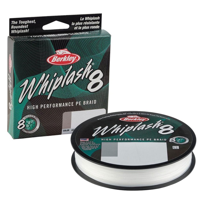 Fir textil Berkley Whiplash 8 New Crystal 0.16mm/20.9kg/150m