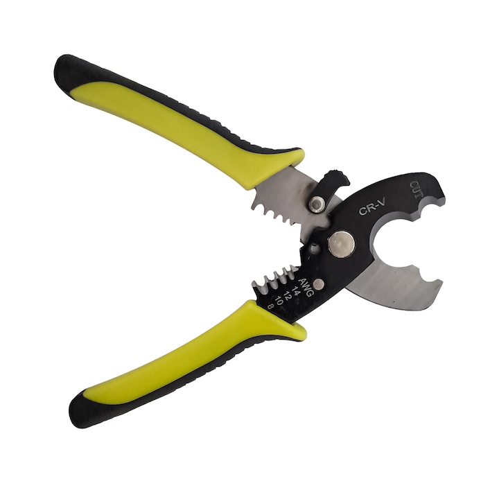 Fogó kábelek és vezetékek vágásához, 8", 20 mm