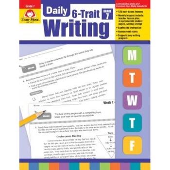 Daily 6-Trait Writing, Grade 7, Leslie Sorg (Author) Daily 6-Trait Writing, Grade 7, Leslie Sorg (Author)