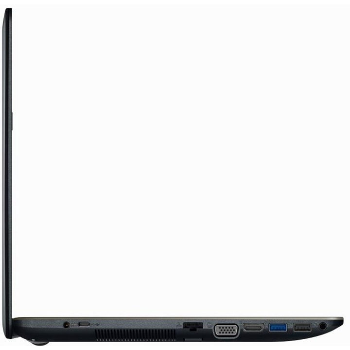 Laptop ASUS A541UV-DM977 cu procesor Intel® Core™ i3-7100U 2.40 GHz, 15.6", Full HD, 4GB, 1TB, DVD-RW, NVIDIA® GeForce® 920MX 2GB, Endless OS, Chocolate Black