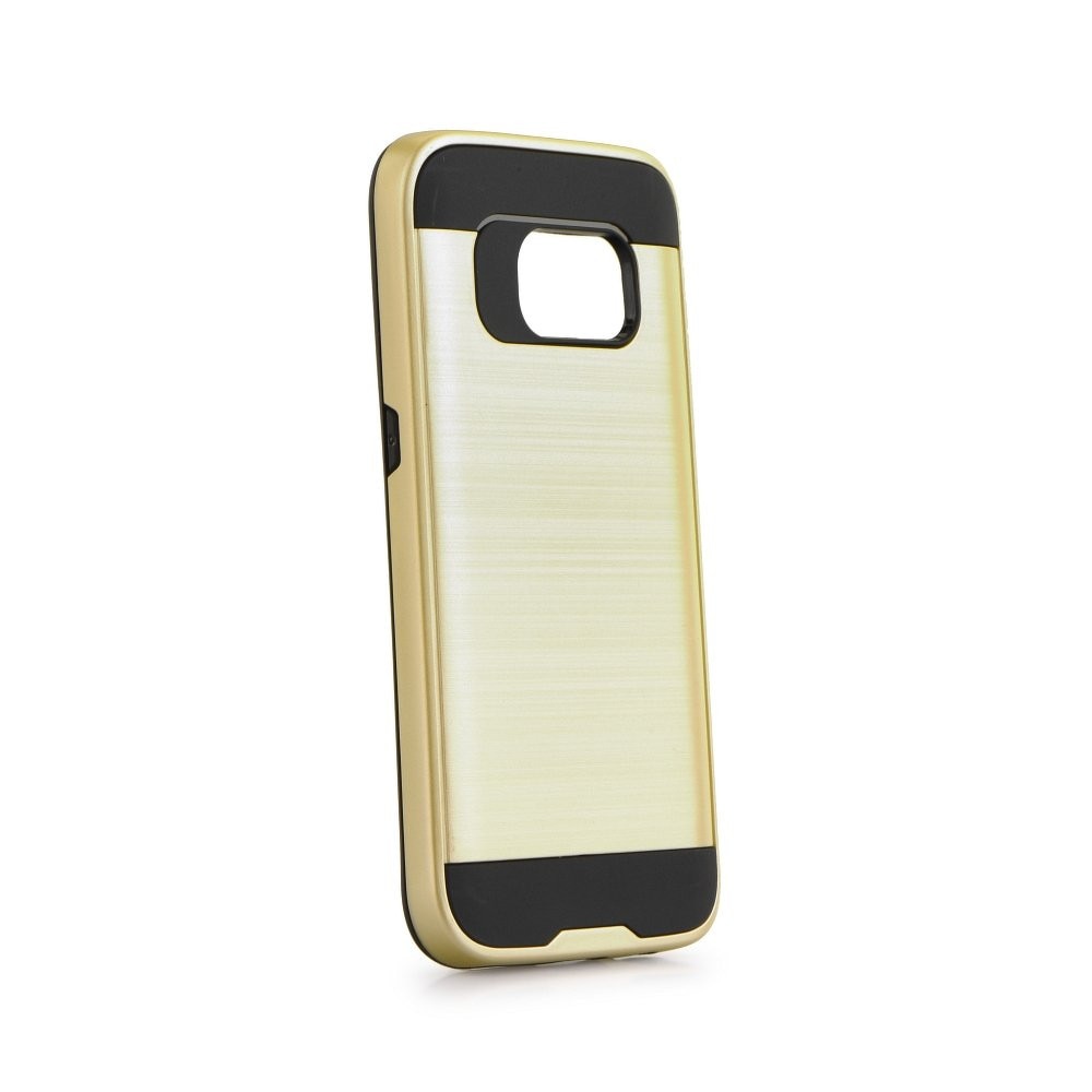 Husa metalica PANZER MOTO-AL pentru SAMSUNG GALAXY S7 (G930) - Auriu