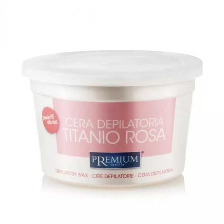 Ceara epilat Alveola Premium Titanium Rosa pentru cuptorul cu microunde, cutie 350 ml