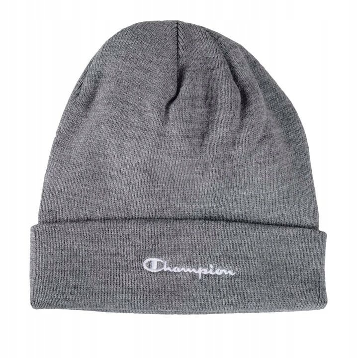 Caciula unisex, Champion, 804671, Acril, Gri, Marime universala