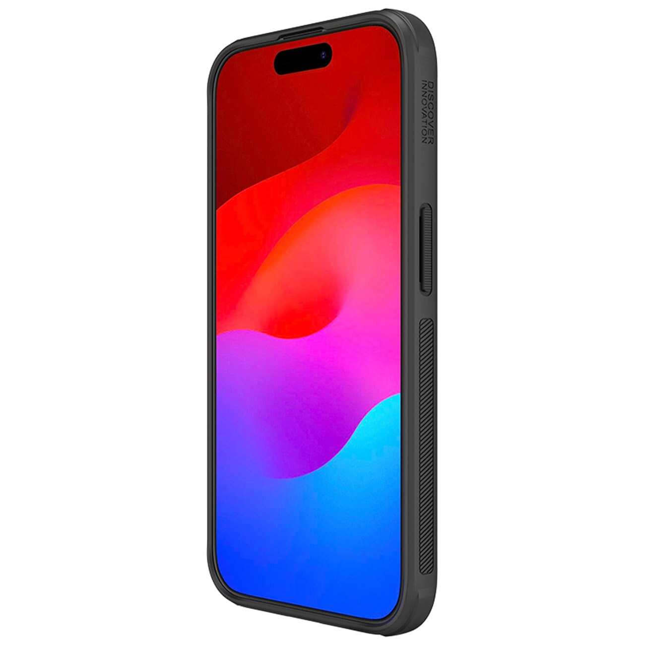 Carcasa Nillkin Frosted Shield Pro compatibila cu iPhone 15 Pro Black