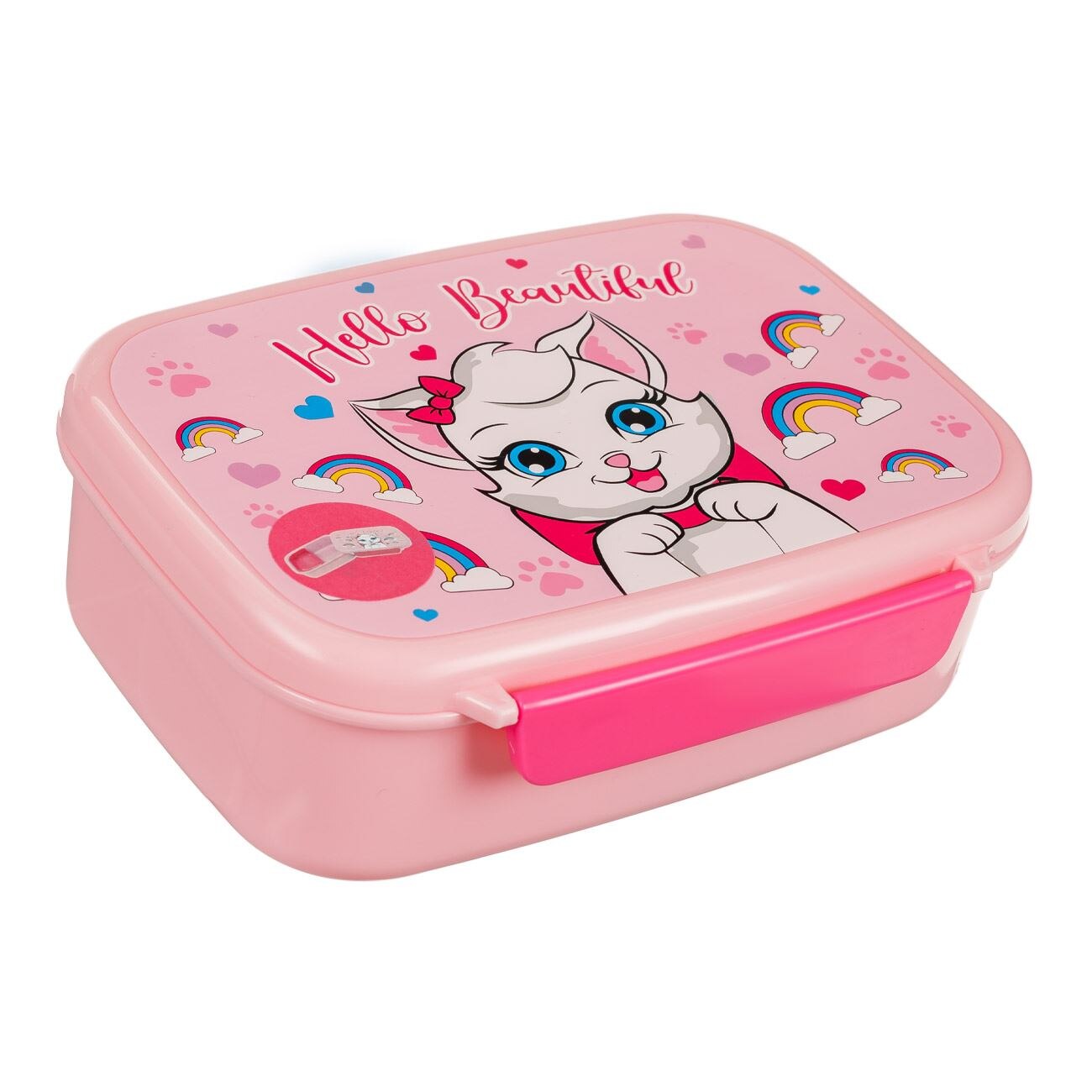 Cutie sandwich dreptunghiulara Marie Cat Roz - eMAG.ro