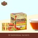 Ceylon fekete tea válogatott gyümölcsökkel, 5 fajta, "Magic Fruits Collection", Vegyes fekete gyümölcsteák, 10 tasak x 2g, Basilur tea