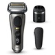 Braun Series 9 PRO+ 9565cc elektromos borotva, ProLift trimmer, SensoFlex, AutoSense, Sonic Technology, 40 000 vágási művelet, 5 vágóelem, 6 az 1-ben Smart Care Station, utazótáska, grafit