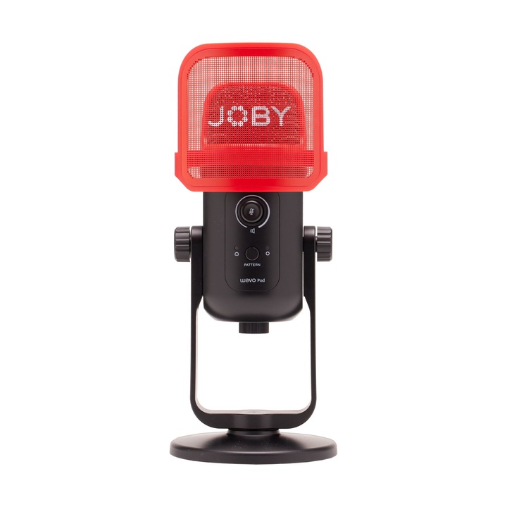 Microfon Joby, Wavo POD, Pentru Podcast, Port USB, Negru