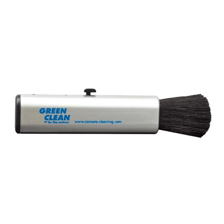 Perie, Green Clean, Argintiu/Negru