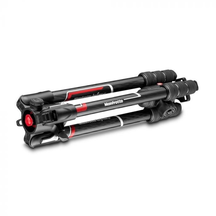 Stativ foto Manfrotto Befree GT XPRO, Carbon, 10 kg, 9x164cm, 4 sectiuni, cu cap de bila MH496-BH