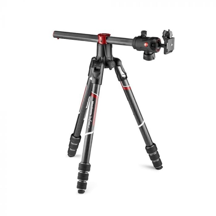 Статив за фотоапарат Manfrotto Befree GT XPRO, 4 секции, Със сферична глава MH496-BH. Карбон, 10 kg, 9x164 cm