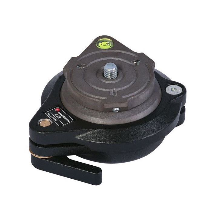 Адаптер за нивелиране, Manfrotto, черен