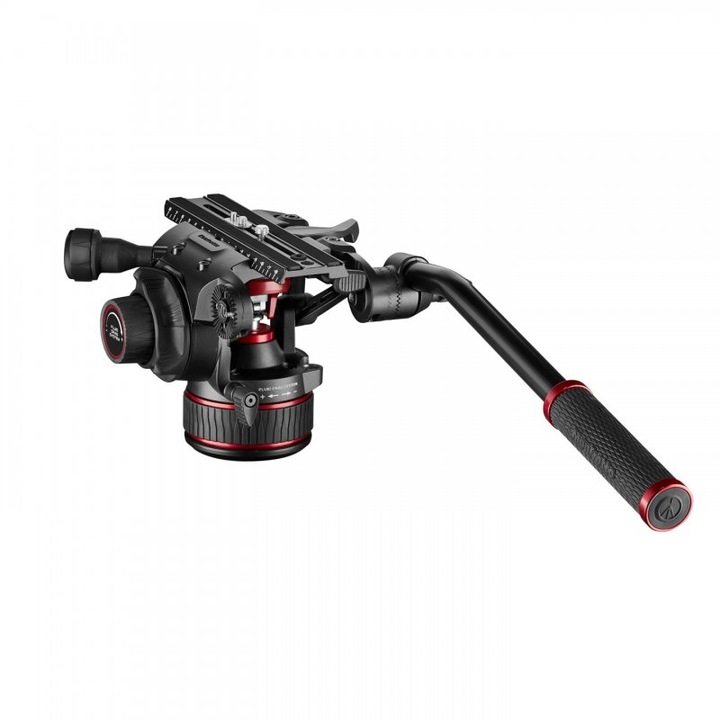 Професионална видео глава с плавно регулиране, Manfrotto Nitrotech, 612 4-12 кг