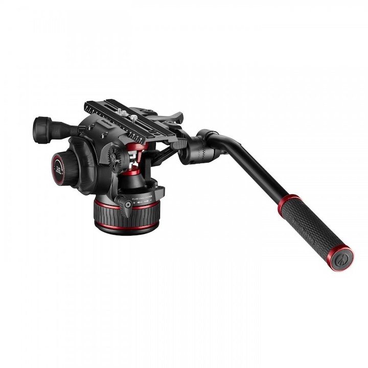 Професионална видео глава с плавно регулиране, Manfrotto Nitrotech, 612 4-12 кг