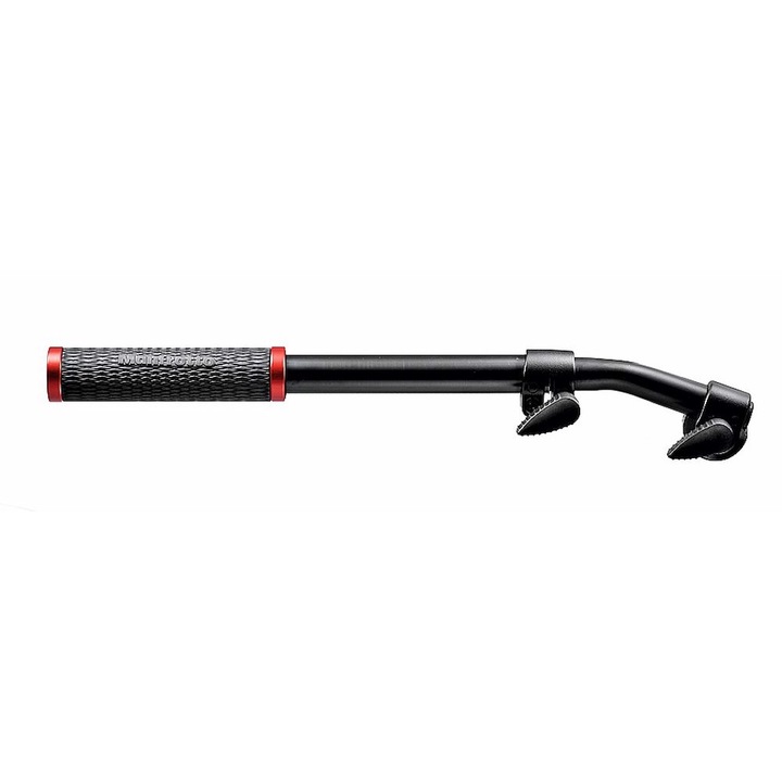 Manfrotto teleszkópos gumibetét, alumínium, 0,38 kg, fekete