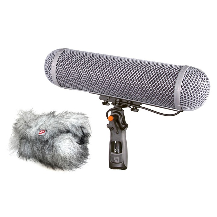 Kit de parbriz complet, Rycote, WS 4, Gri