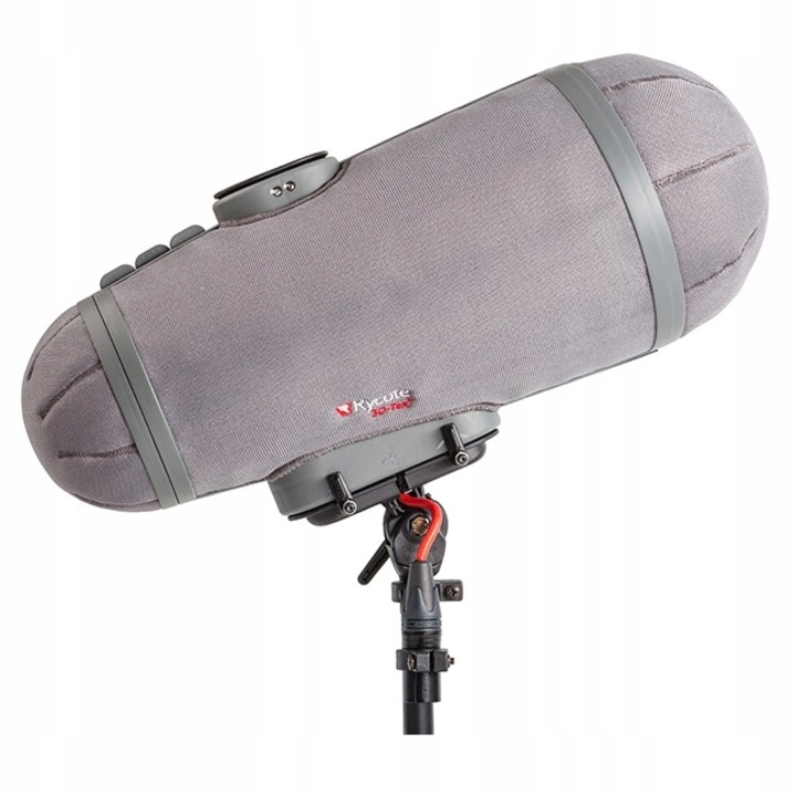 Sistem pentru a proteja microfonul de vant/socuri, Rycote, Lyre 62, Gri