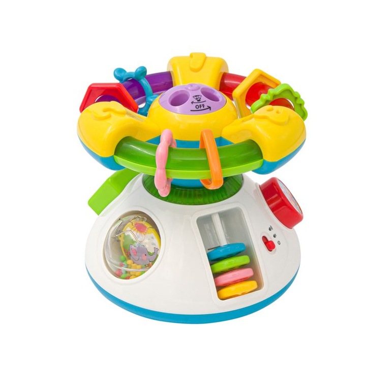 Jucarie Centru activitati cu lumini si sunete, proiector, ATU-082358