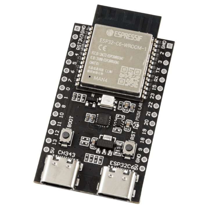 Платка, Zigbee, модел ESP32 ESP32-C6 WiFi 6, BLE 5.0