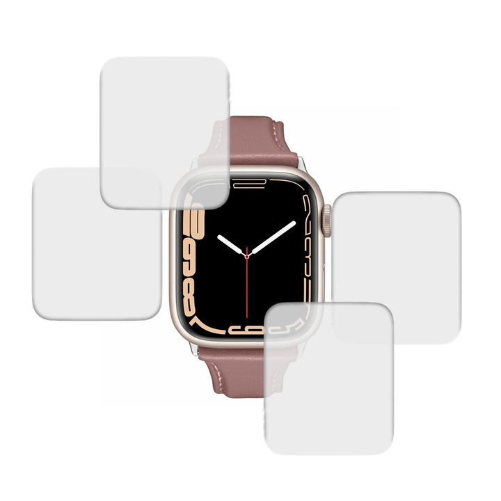 Apple Watch 5 40 mm-es, InvisiFlex matt, tükröződésmentes, tükröződésmentes, ideális védelem, finom érintés, regenerálható tulajdonságok, oleofób bevonat, ULTRA HD technológia