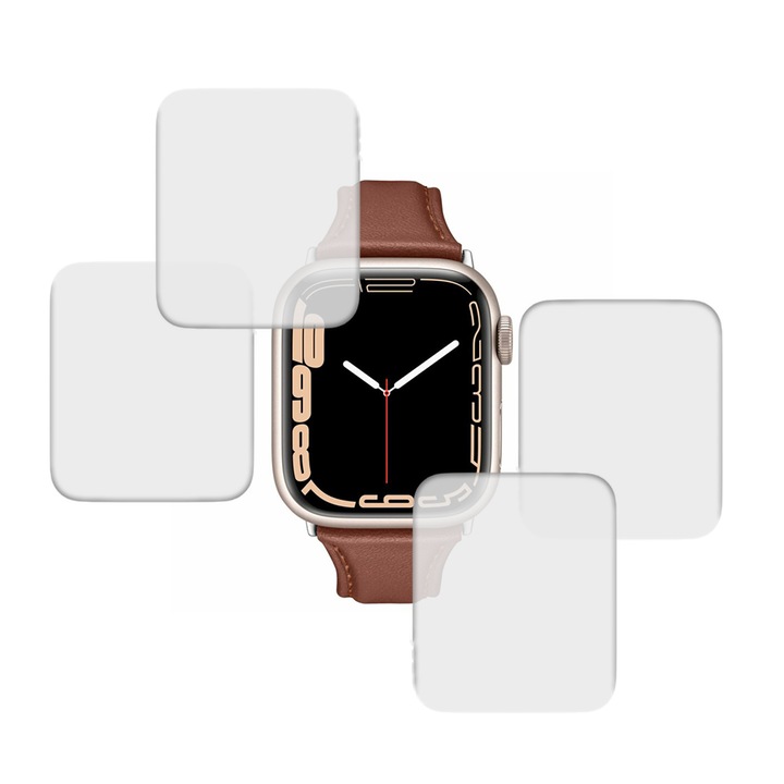 Apple Watch 5 44 mm-es, InvisiFlex matt, tükröződésmentes, tükröződésmentes, ideális védelem, finom érintés, regenerálható tulajdonságok, oleofób bevonat, ULTRA HD technológia