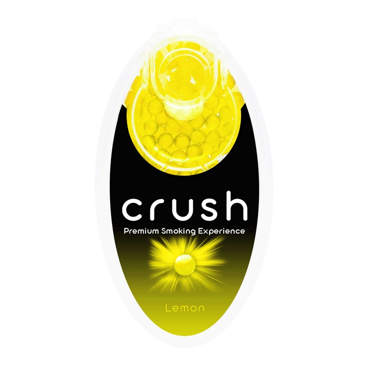 CRUSH® Капсули с вкус на лимон за цигари с плодов вкус, 100 бр.