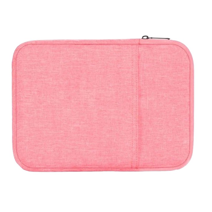 Husa universala tableta, Plastic, 11.6", Roz