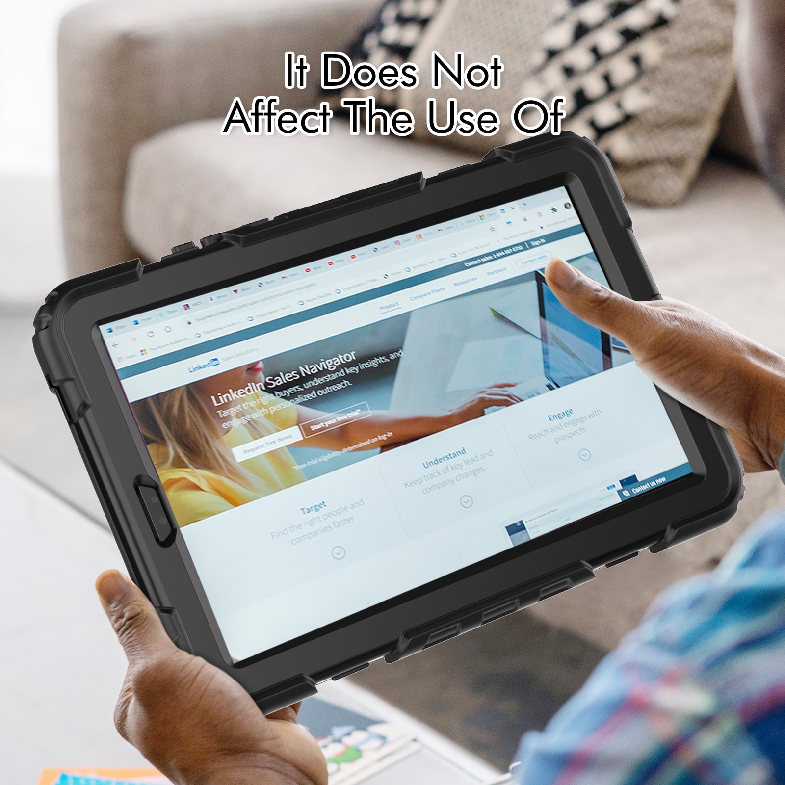 Husa tableta, Lenovo Tab M9 2023, protectie 100%, suport, 9"