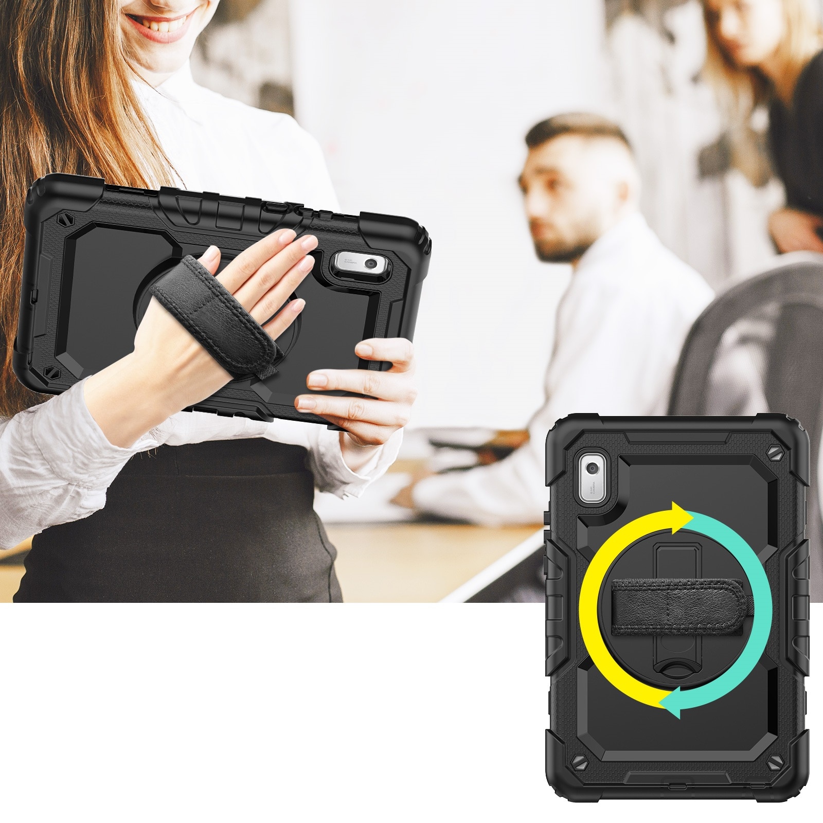 Husa tableta, Lenovo Tab M9 2023, protectie 100%, suport, 9"