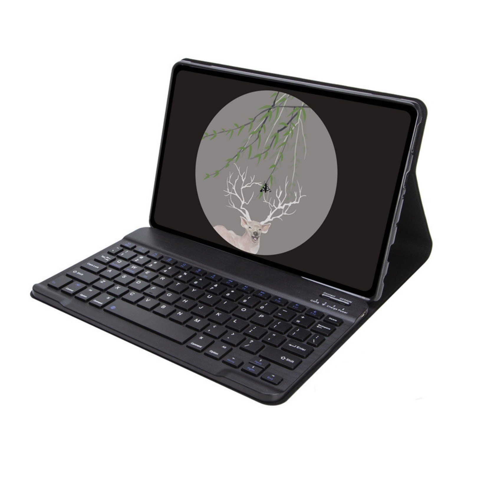 Husa cu tatastura, Compatibil Lenovo Tab P11, Negru