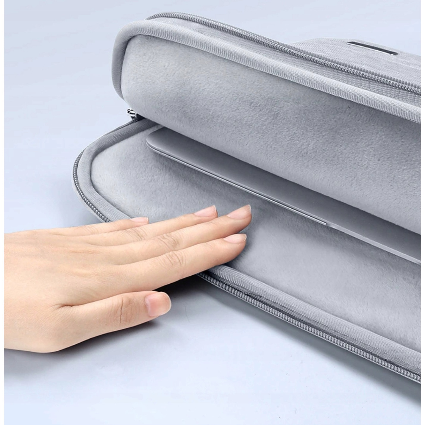 Husa Macbook AIR PRO, Plastic, 13.3 inch, Gri