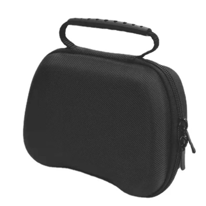 DualSense PS5/XBOX gamepad tok, műanyag, 17 x 13,5 cm, fekete