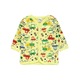 BEEP BEEP Дълга бебешка пижама от 2 части/унисекс, ERAKIDS, щампа "Let's Play", 100% премиум памук, жълто