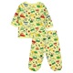 BEEP BEEP Дълга бебешка пижама от 2 части/унисекс, ERAKIDS, щампа "Let's Play", 100% премиум памук, жълто