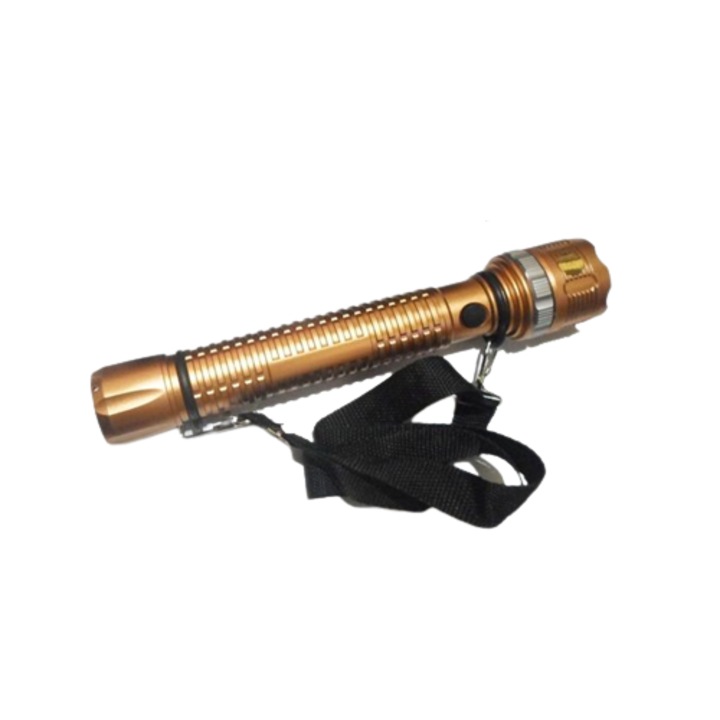 F187 Ръчен фенер, със златисто увеличение