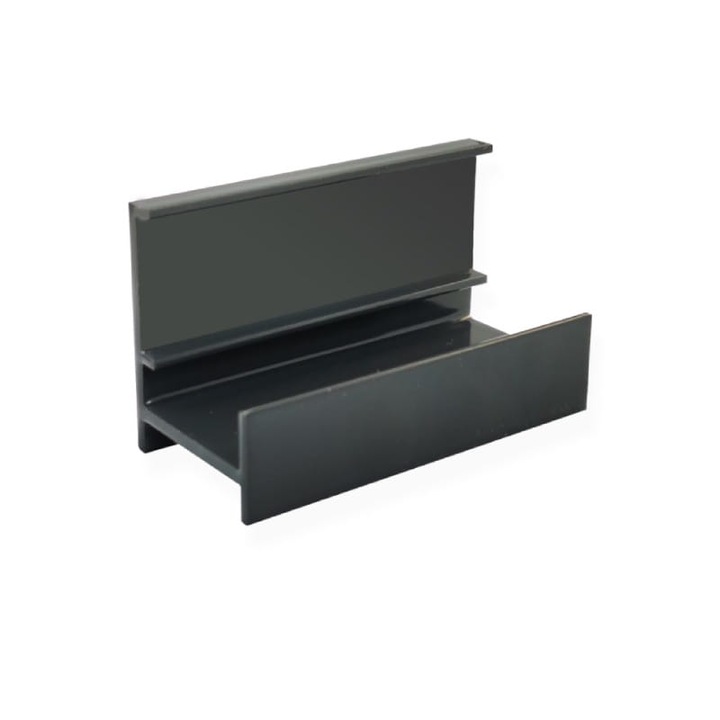 Suport scara interioara, Renoplast, Aluminiu, 6 cm, Gri