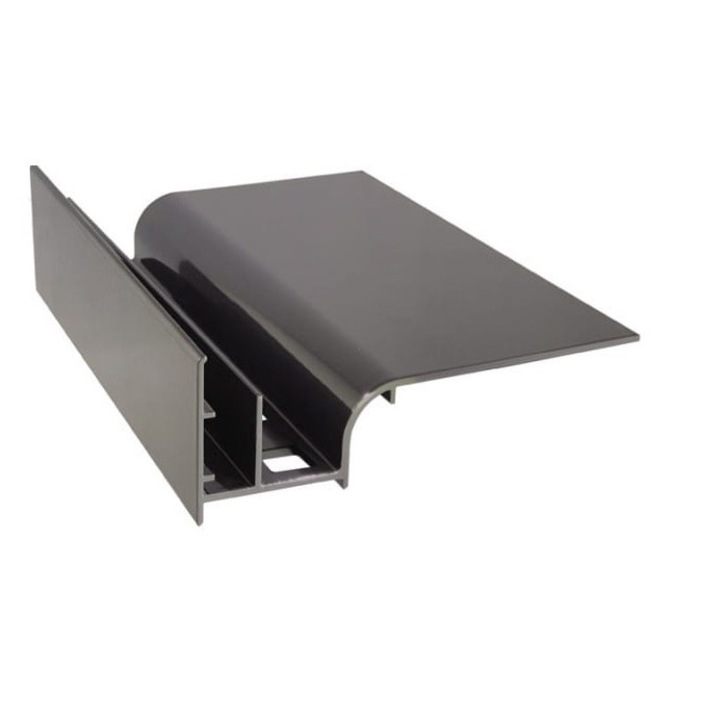 Profil de streasina, Renoplast, Aluminiu, 200cm, Gri