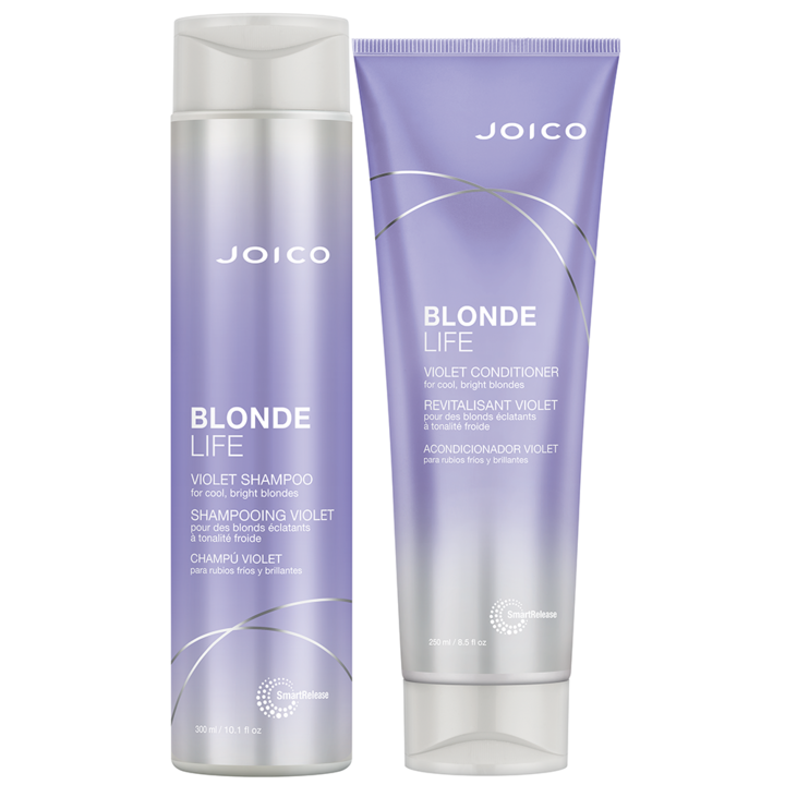 Joico Blonde Life Promo csomag szőke hajra: Blonde Life sampon 300 ml + Blonde Life balzsam, 250 ml