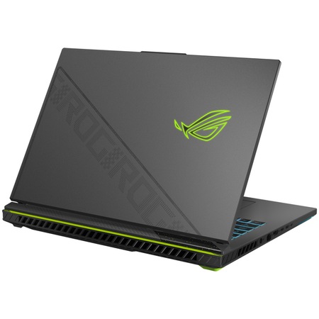 Лаптоп Gaming ASUS ROG Strix G18 G814JI с процесор Intel® Core™ i7-13650HX до 4,90 GHz, 18", QHD+, IPS, 240Hz, 32GB, 1TB SSD, NVIDIA® GeForce RTX™ 4070 8GB GDDR6, No OS, Volt Green