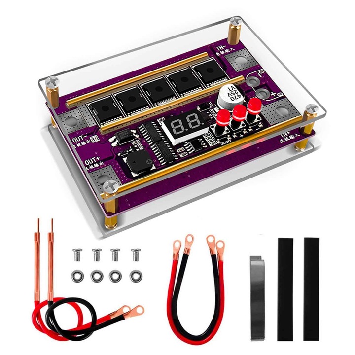 Modul aparat mini de sudura in puncte, Elektroweb, 1700A, 89 x 59 mm, Multicolor