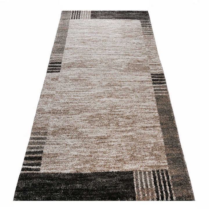 Covor modern, Seta Hali, bej, 140 cm x 200 cm