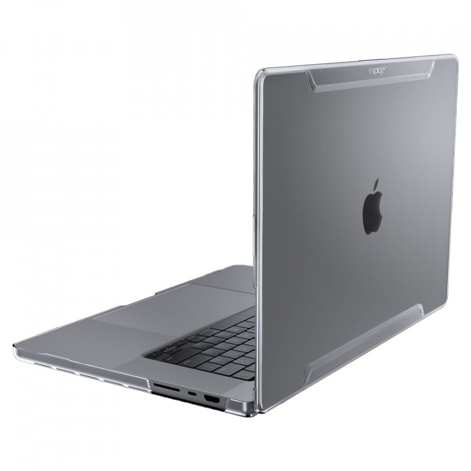 Husa de protectie compatibila cu Apple MacBook Pro 14" 2021/2022, Crystal Clear, TPU, Transparent