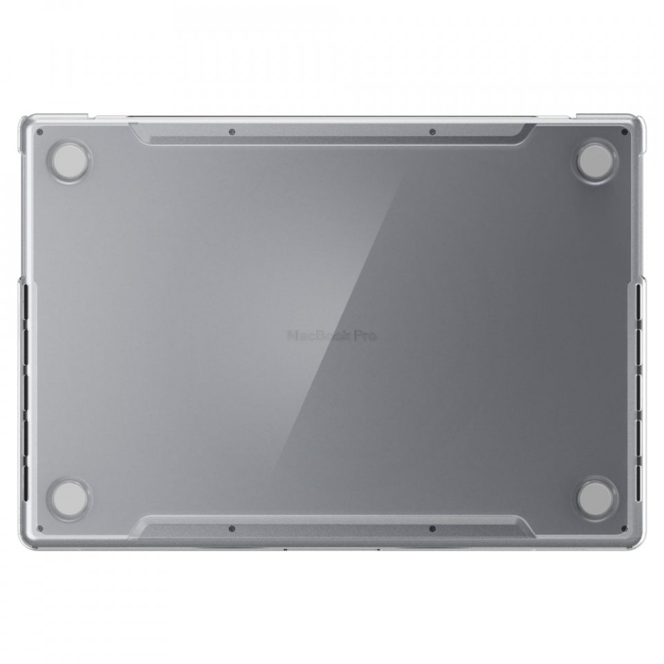 Husa de protectie compatibila cu Apple MacBook Pro 14" 2021/2022, Crystal Clear, TPU, Transparent