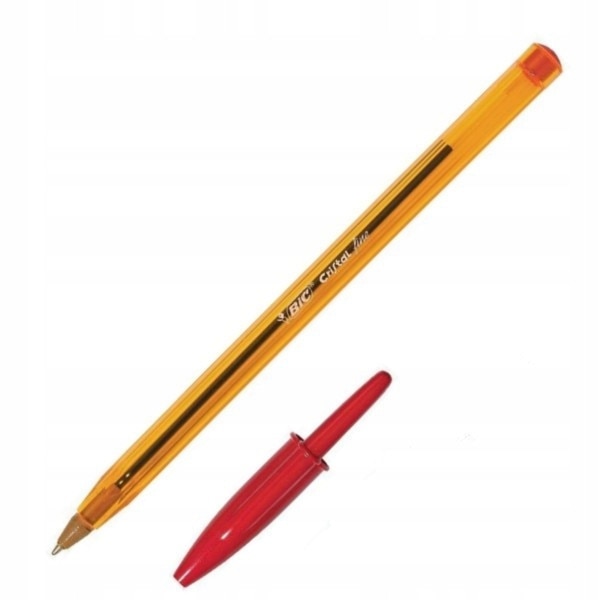 Химикал с капачка, Bic, Червен - eMAG.bg
